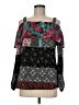 Figueroa & Flower 100% Polyester Black Long Sleeve Blouse Size M - photo 1