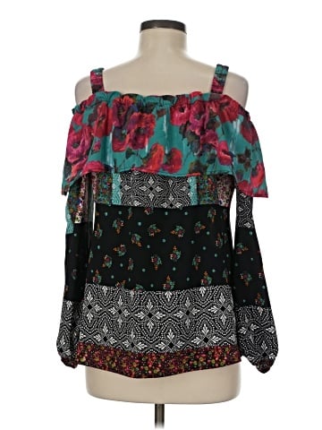 Figueroa & Flower Long Sleeve Blouse (view 2)