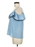 Have 100% Polyester Blue Sleeveless Blouse Size M - photo 5