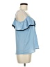Have 100% Polyester Blue Sleeveless Blouse Size M - photo 4