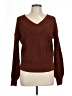 Pink Rose Brown Pullover Sweater Size L - photo 1