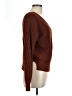 Pink Rose Brown Pullover Sweater Size L - photo 4
