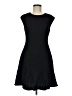 Rebecca Taylor Solid Black Cocktail Dress Size 8 - photo 1
