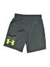 Under Armour 100% Polyester Graphic Green Athletic Shorts Size 5 - photo 1