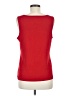 Susan Graver Red Sleeveless T-Shirt Size M - photo 2