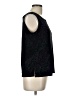 Notations Black Sleeveless Blouse Size L - photo 4