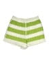 Rebellion Stripes Green Shorts Size L - photo 1