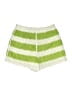 Rebellion Stripes Green Shorts Size L - photo 2