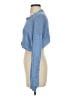 Thanne Blue Long Sleeve Top Size S - photo 5