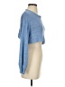 Thanne Blue Long Sleeve Top Size S - photo 4