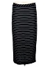 Bobeau Stripes Black Casual Skirt Size M - photo 1