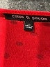 Cable & Gauge Polka Dots Red Cardigan Size XL - photo 7