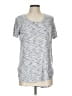 Absolutely Famous Gray Short Sleeve Top Size L - photo 1