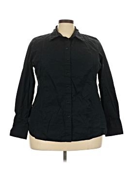 Lane Bryant Long Sleeve Button Down Shirt