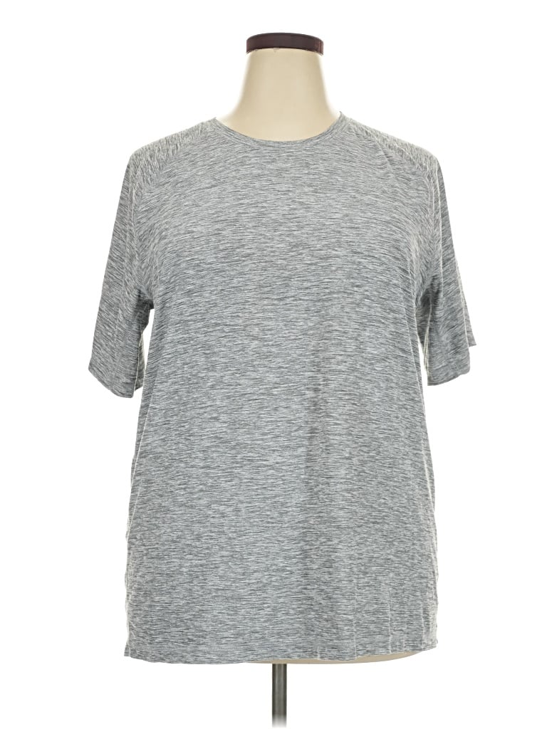 Pre-owned Active By Old Navy Active T-shirt In Gray