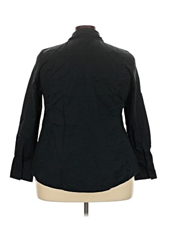 Lane Bryant Long Sleeve Button-Down Shirt (view 2)