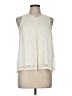 Esley 100% Polyester Ivory Sleeveless Blouse Size M - photo 1