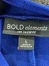 Bold Elements Blue Short Sleeve Top Size L - photo 7
