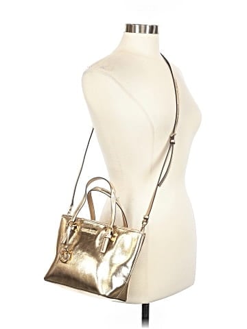 MICHAEL Michael Kors Leather Satchel (view 2)