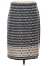 Max Studio Graphic Blue Formal Skirt Size S - photo 2