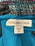 Coldwater Creek Tweed Teal Blazer Size 10 - photo 6