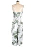 Dress Forum 100% Rayon Tropical White Jumpsuit Size M - photo 2