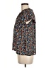 Gap 100% Polyester Blue Short Sleeve Blouse Size M - photo 5
