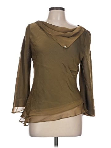 Donna Ricco Long Sleeve Blouse (view 1)