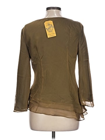 Donna Ricco Long Sleeve Blouse (view 2)