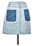 Rag & Bone/JEAN Blue Denim Skirt Size 24 waist - photo 2