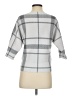Adrienne Vittadini Plaid Gray Pullover Sweater Size XS - photo 2
