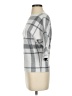 Adrienne Vittadini Plaid Gray Pullover Sweater Size XS - photo 5