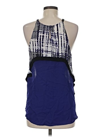 Parker Sleeveless Silk Top (view 2)