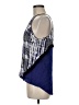 Parker 100% Silk Blue Sleeveless Silk Top Size M - photo 5