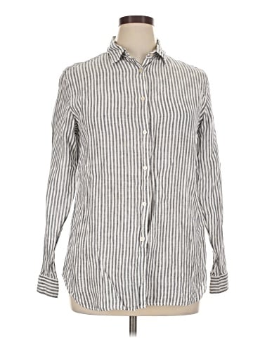 Uniqlo Long Sleeve Button-Down Shirt (view 1)