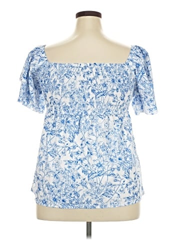 Unbranded Short Sleeve Blouse (view 2)