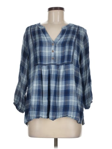 Wrangler Jeans Co 3/4 Sleeve Blouse (view 1)