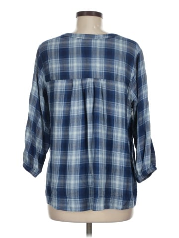 Wrangler Jeans Co 3/4 Sleeve Blouse (view 2)
