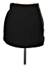 Zara Solid Black Casual Skirt Size L - photo 1