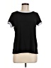 Anne Klein Black Short Sleeve Top Size M - photo 1