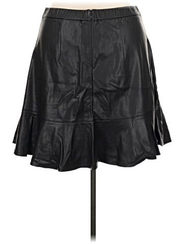ELOQUII Elements Faux Leather Skirt (view 2)