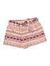 Ann Taylor LOFT Print Red Shorts Size 2 - photo 1