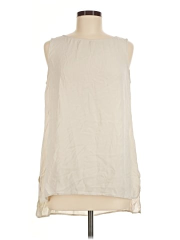 Eileen Fisher Sleeveless Silk Top (view 1)