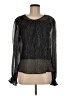 Evereve Black Long Sleeve Blouse Size M - photo 1
