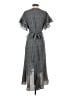 Max Studio Paisley Blue Cocktail Dress Size S - photo 2