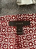 J.Crew 100% Polyester Print Burgundy Casual Pants Size 6 - photo 7