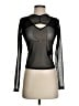 Noisy May Black Long Sleeve Top Size XS - photo 1