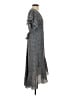 Max Studio Paisley Blue Cocktail Dress Size S - photo 4