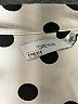 Greylin Polka Dots Ivory Long Sleeve Blouse Size L - photo 7