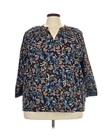 J.Jill 3/4 Sleeve Blouse (view 1)